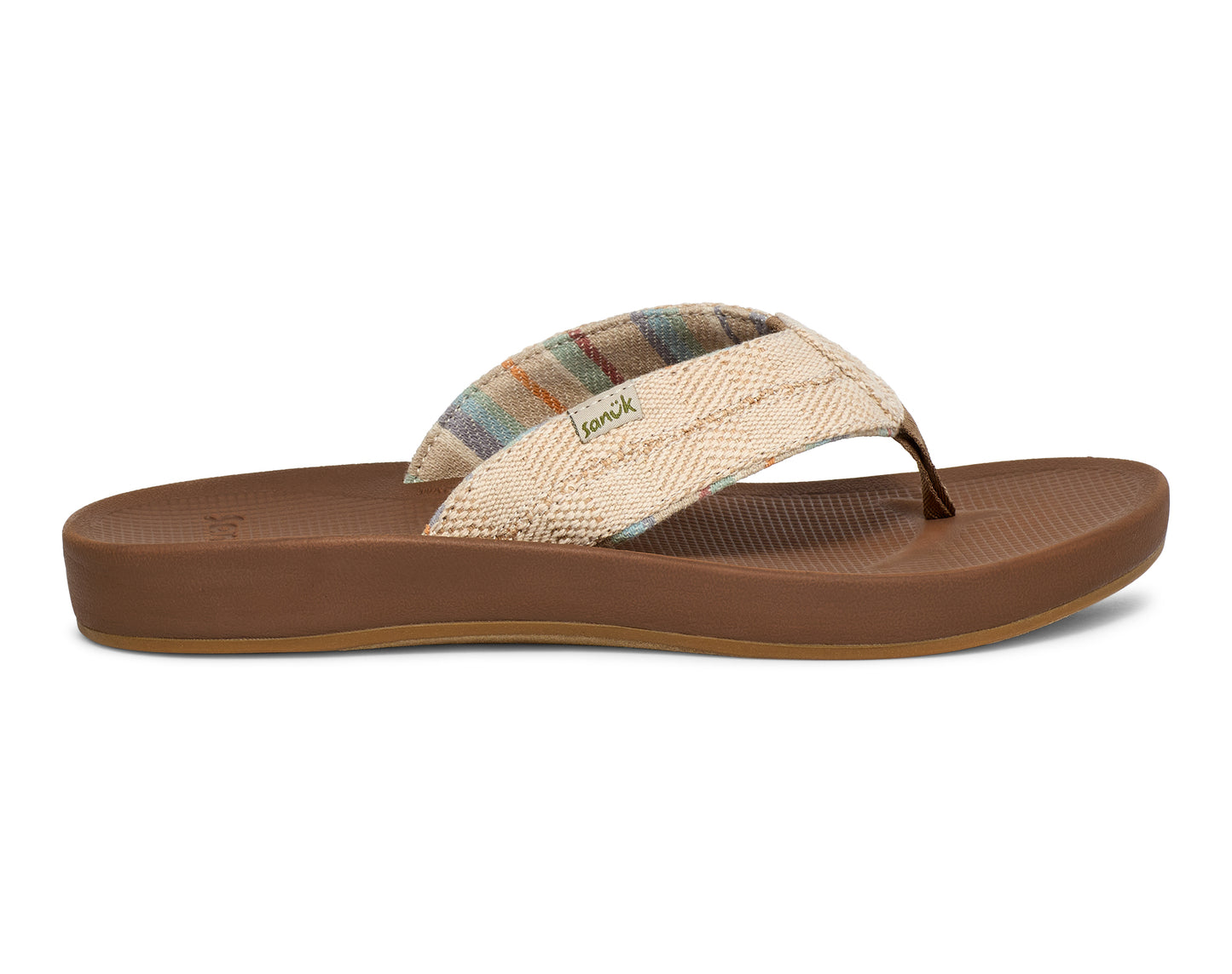 Sanuk Men's Thongs - Cosmic Coast Hemp
