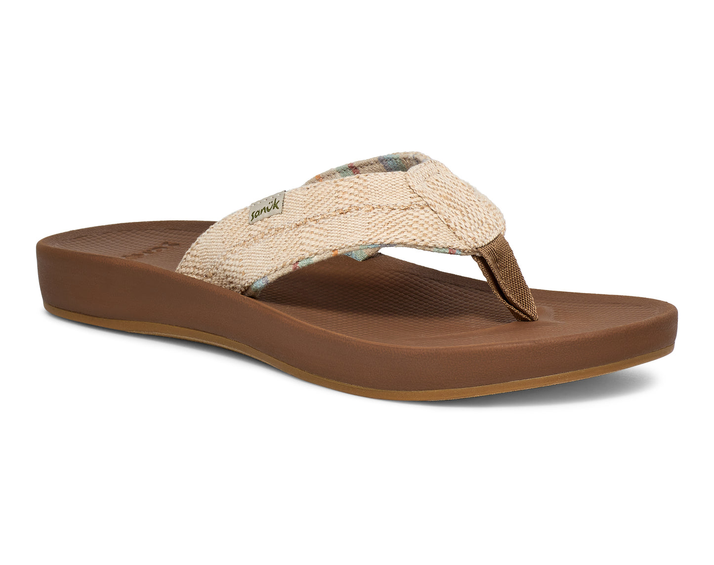 Sanuk Men's Thongs - Cosmic Coast Hemp