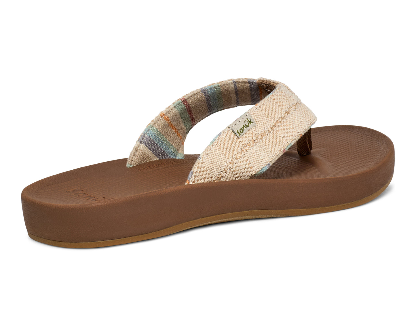 Sanuk Men's Thongs - Cosmic Coast Hemp
