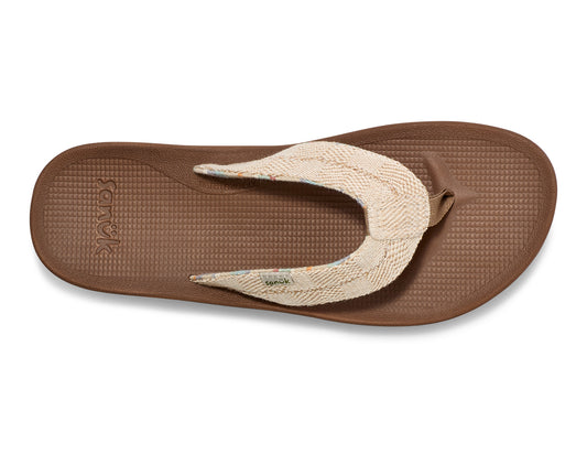 Sanuk Men's Thongs - Cosmic Coast Hemp