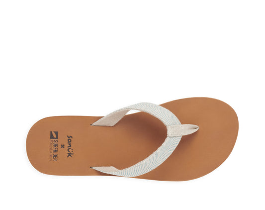 Sanuk Women's Thongs - Happy Placer ST Surfrider
